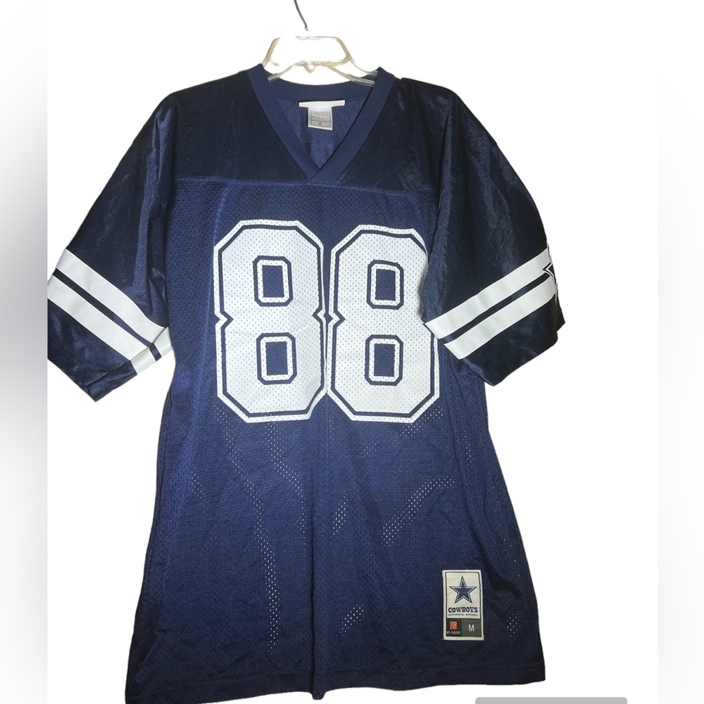 COWBOYS JERSEY Bryant #88 Medium Authentic Apparel DALLAS COWBOYS BLUE
